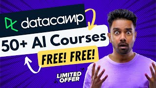 Get 50+ FREE AI Courses with Certificate 🤩 DataCamp Free Subscription 2025 🔥 Limited Time Offer.. ⏰