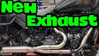 Fab28 x FXR Division Exhaust Install on my FXLRS! - Harley Davidson M8 Softail