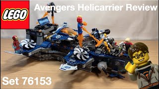 LEGO Avengers Helicarrier Review -- Set 76153
