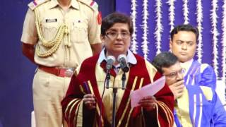 Dr. Kiran Bedi's Convocation Speech at the Raksha Shakti University, Ahmedabad