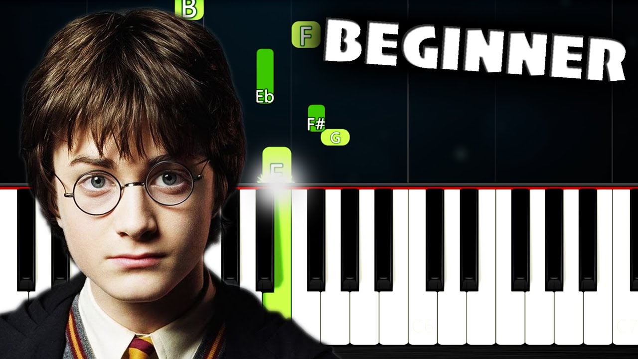 Harry Potter Theme Hedwig S Theme Beginner Piano Tutorial Chords