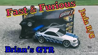 Fast \u0026 The Furious- Brian’s  Nissan Skyline GTR-R34  Jada R/C