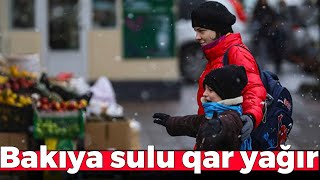 Yanvarın 14-nə olan hava proqnozu - İstirahət günü qar yağacaq