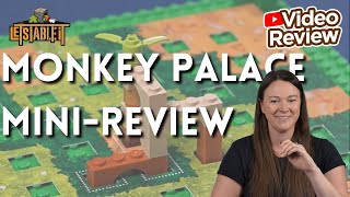 Monkey Palace Board Game - Mini Review 🐒✨️