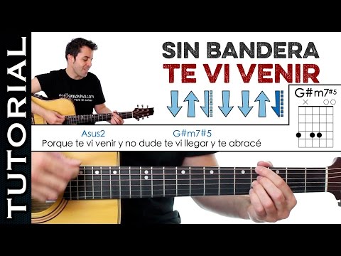 tutorial de te vi venir en guitarra Partitura piano te vi venir sin bandera youtube.