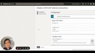 Oracle Cloud - How to create a VCN