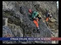 Strada Stelvio, rocciatori in azione