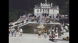 Ettal (Linderhof Palace) 1975 archive footage