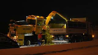 札幌の建設会社　東海建設工業　排雪動画「夜」