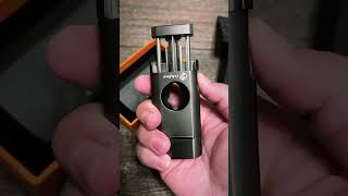 LIHTUN 3in1 Cigar Lighter with Spring Loaded Vcutter  #xifeicigaraccessory #lighter #xifei #unboxing