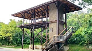 New Railfan Platform Opens In Ludlow Kentucky!  Norfolk Southern Train Spotting