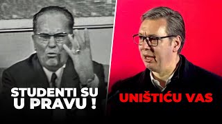 Protesti studenata 1968 i Danas: Da li vlasti reaguju isto?