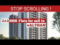 2bhk flats for sell in althan