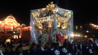 平成26年魚吹八幡神社本宮（大江島屋台宮出し）