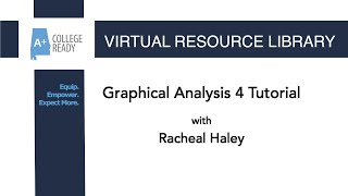 Graphical Analysis 4 Tutorial