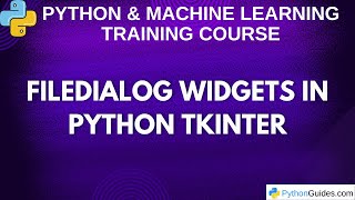 Python GUI: File Dialog Box in Tkinter