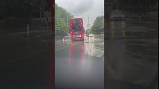 Traffic Takes on Flash Floods in London
