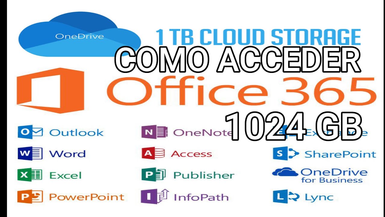 Como Acceder A 1TB De Almacenamiento Gratis En La Nube De OneDrive Como ...