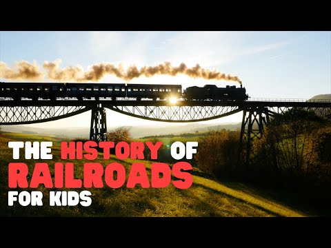 Why were railroads important in the 1800s?