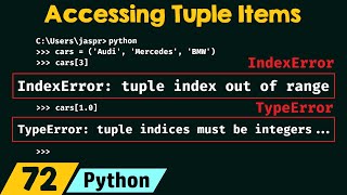 Accessing Tuple Items in Python