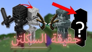 حقيقة السكلتن نظرية ماين كرافت| Skeleton