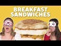 We Tried Fast Food Breakfast Sandwiches | Taste Test | Food Network