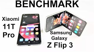 Xiaomi 11T Pro vs Samsung Galaxy Z Flip 3 - BENCHMARK COMPARISON