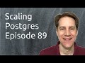 Scaling Postgres Episode 89 Performance Impressions | Mystery Solving | GiST Indexes | K-Anonymity