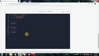 Arithmetic Operators || Sum,Difference,Product || Python 3 || HackerRank