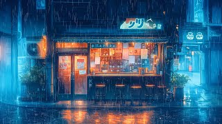 Japanese Rainy Night ☔ Pluviophile Lofi ☔ Rainy Lofi Songs To Calm Down And Relax After Working