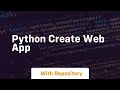 python create web app