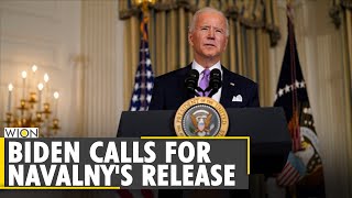 Biden speaks to Putin, calls for Alexei Navalny's release | Anti-Govt Protests in Russia | US | WION