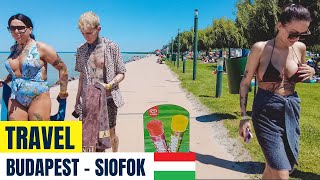 Budapest to Siofok by Train | Hungary 2023