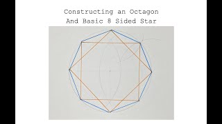 Octagon Construction and Basic 8 Sided Star