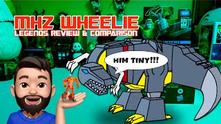 Transformers MHZ Legend Sized Wheelie - How does he scale?