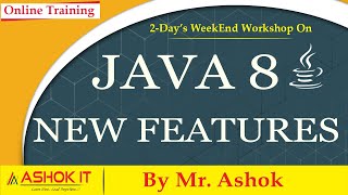 JAVA 8 New Features | Online Training | By Mr. Ashok | Ashok IT