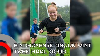 Eindhovense Anouk wint twee maal goud bij Wereldspelen voor kleine mensen