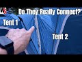 Full Walk Through Of Coleman Connectable Tent System With First Time Set Up Experience