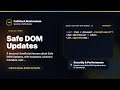 Safe DOM Updates Explained | FullStack Masterclass JavaScript Course