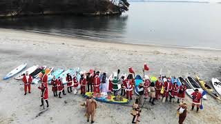 2018 Santa SUP in Matsushima