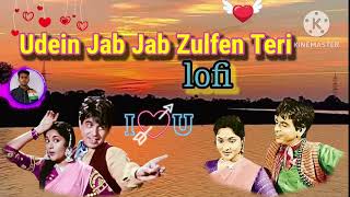 Udein Jab Jab Zulfen Teri // Lofi Song / Naya Daur / Dilip Kumar/ Vyjayantimala / Bollywood Classics