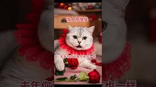 情人节快乐 #段子 #cat #喵哥是萌新 #猫 #cute #高能段子手 #可爱 #pets #cutecat #搞笑