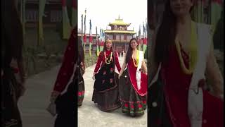 Nepali Magar Costume \u0026 Beautiful Nepali Ladies #shorts