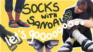 Socks + Sandals: A knitter's guide to rock this style