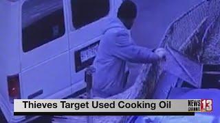 Used cooking oil thieves costing businesses millions of dollars