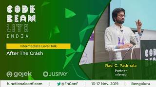 After The Crash by Ravi Chandra Padmala #FnConf19 #CBLIndia