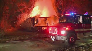 Fire destroys vacant house in Washington Park