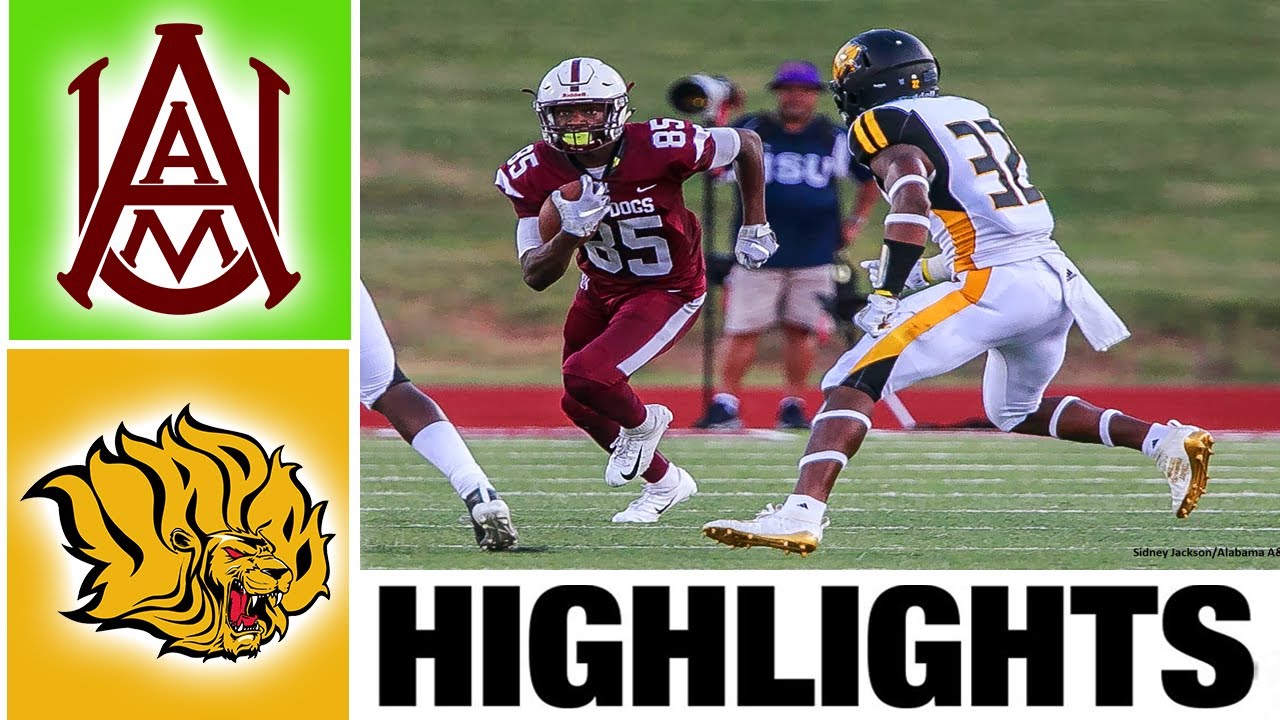 Alabama A&M Vs Arkansas-Pine Bluff Highlights | College Football Week 4 ...