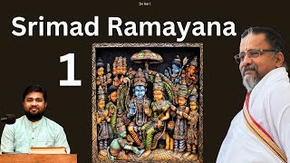 #1 How Valmiki Ramayana Begins | English | Sri Gadadharan ji