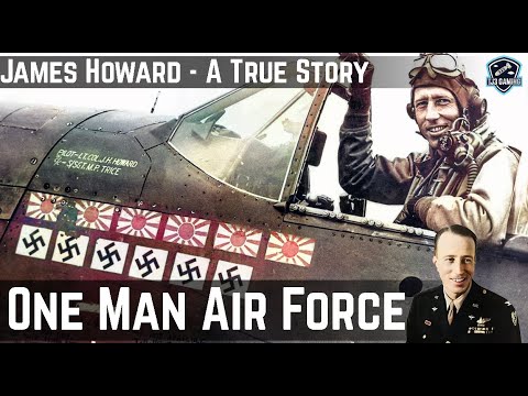 The One Man Air Force – The True Story of American Pilot James Howard – WWII Historical Leisure